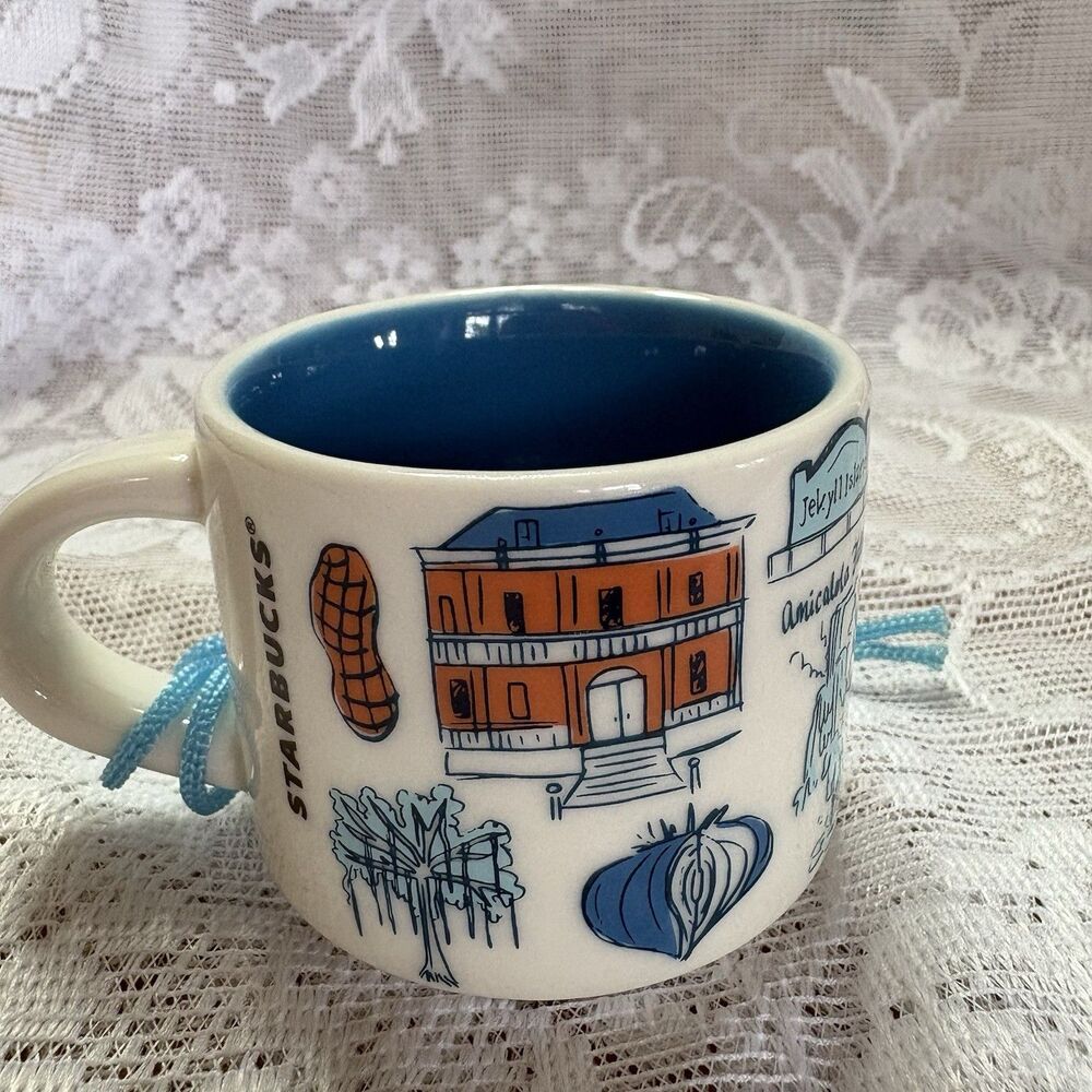 Starbucks Georgia Demitasse Mini Mug Been There Series 2oz Cup Ornament - Picture 4 of 7